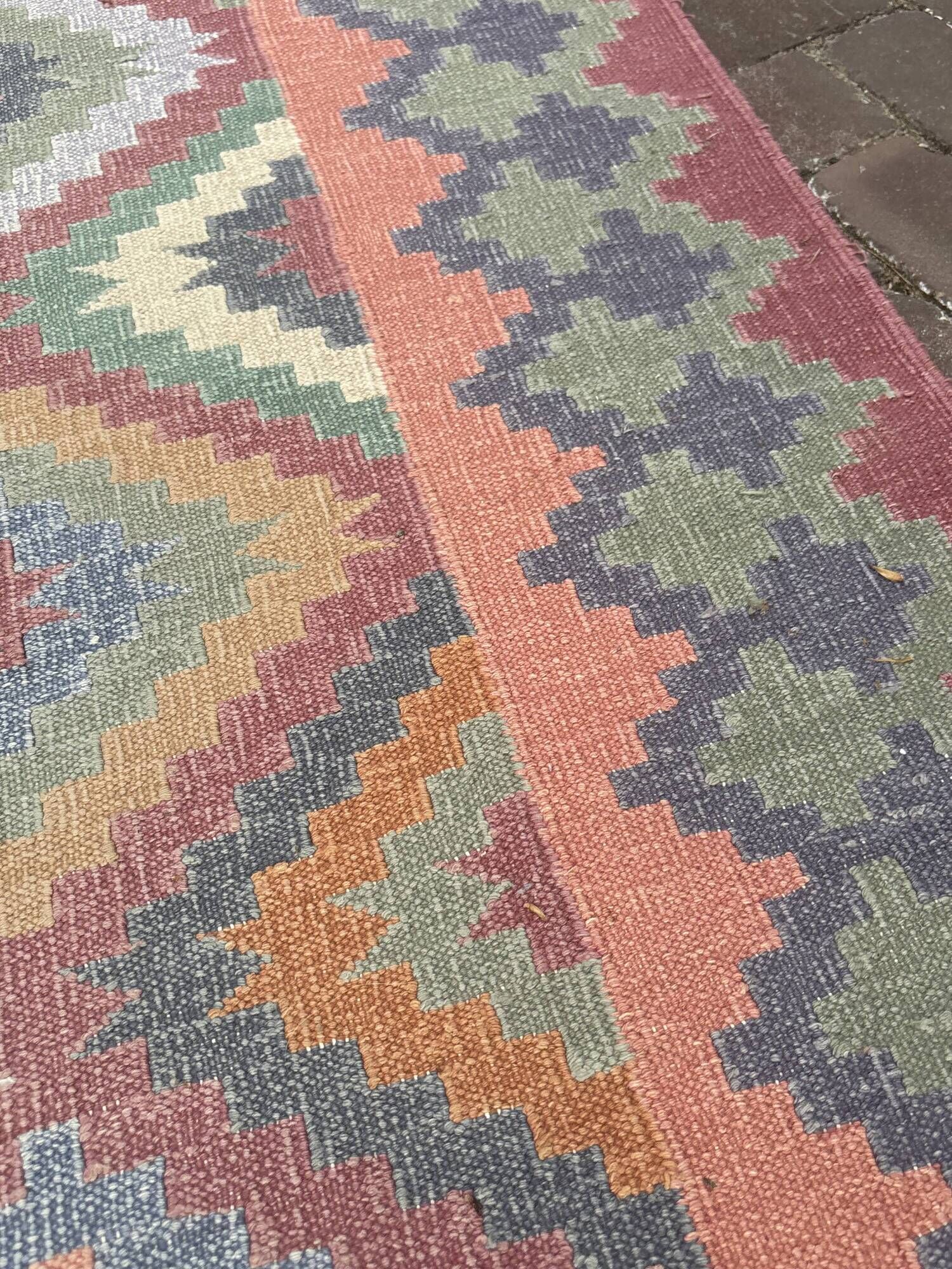 Vintage Kilim Rug – Small Runner 240x76