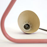 Robert Caillat, red and gold lamp from the years 1950