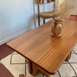 Vintage solid elm table