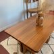 Vintage solid elm table