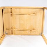 Coffee table of beech wood and with extension leaf of danish design by Rubby Furniture