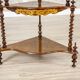 Late 19th Century Inlaid Corner Shelf, 1890s