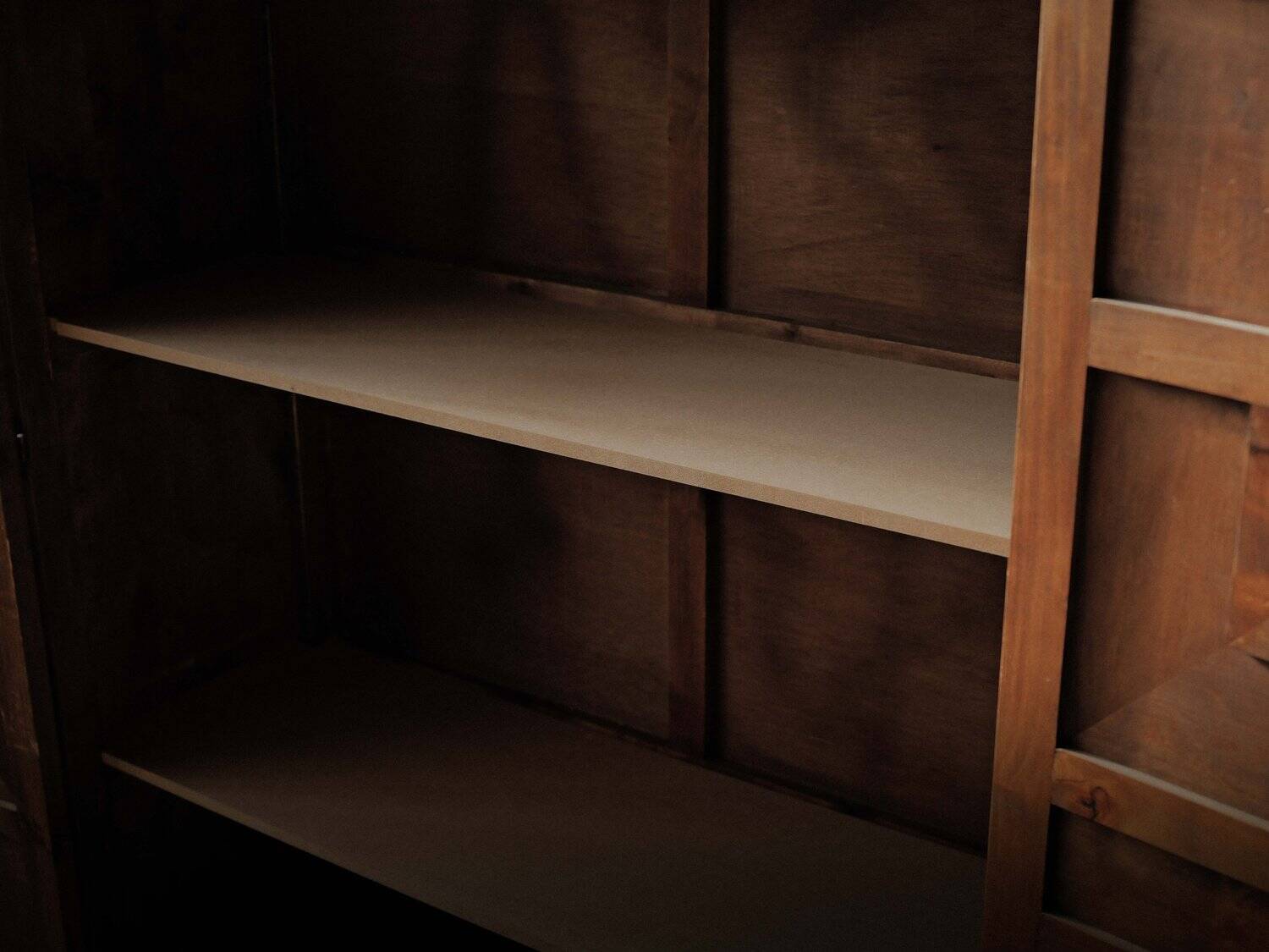 Handcrafted two-door cabinet, Spain, circa 1950