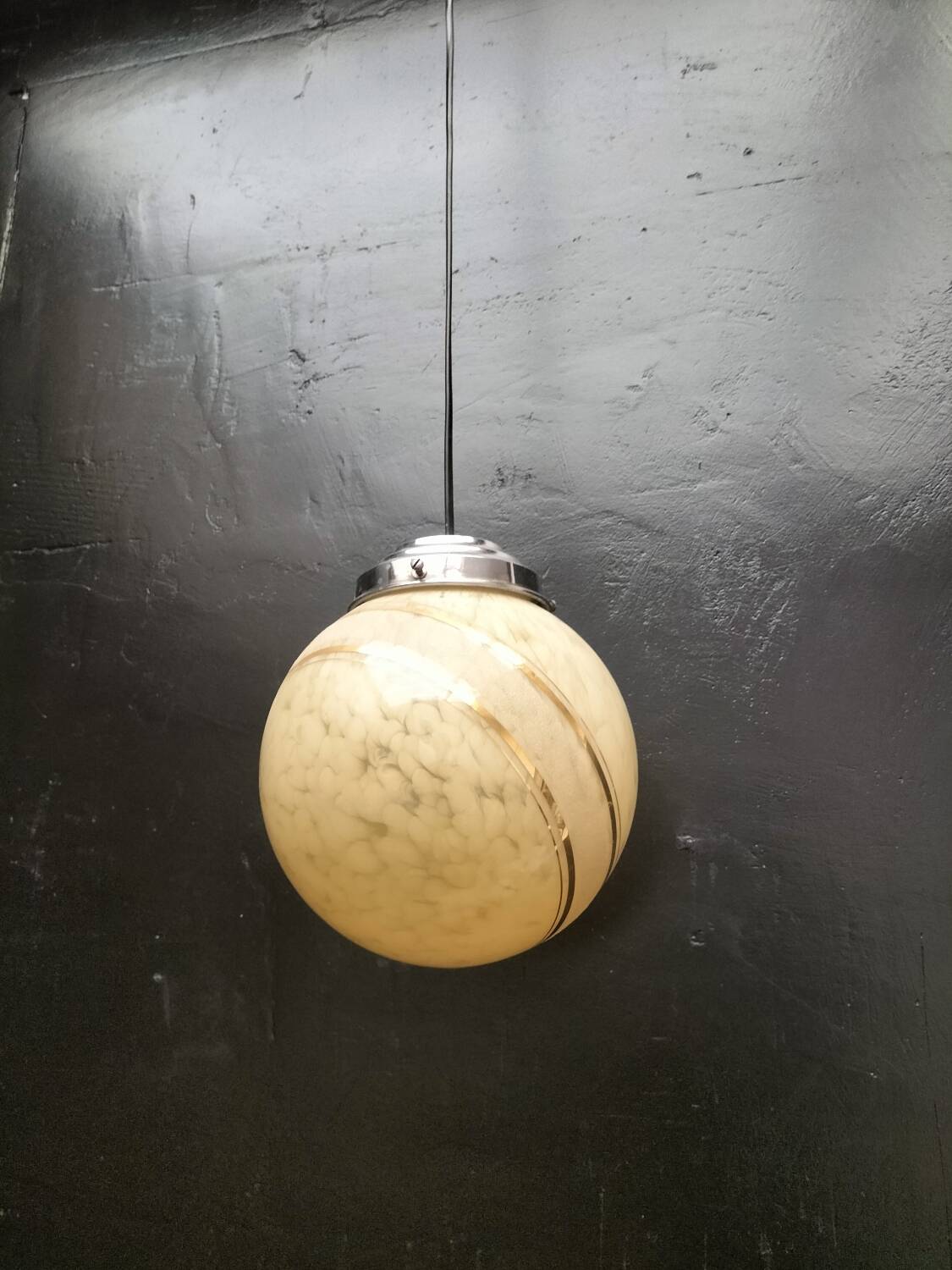 Clichy glass pendant light
