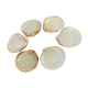 6 enamelled sandstone cups