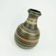Dumler & breiden mid century ceramic vase model no. 476/32 stripe dekor 1960s