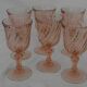 Set of 6 LUMINARC glass water glasses. Rosaline model.
