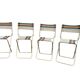 Vintage camping set in a suitcase: 4 chairs and a folding table