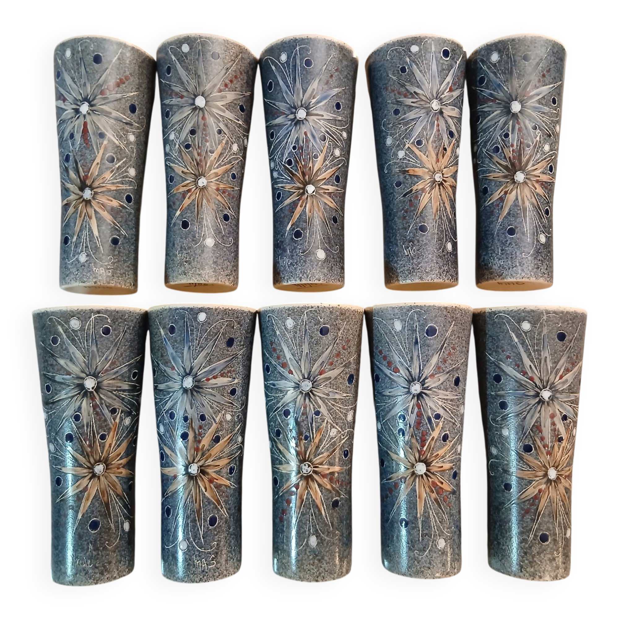 Jean Claude le Mao 10 mazagran ceramic