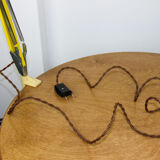 Yellow Adjustable Achitect Table Lamp by Sijaj, 1970s