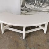 Pair of benches in white fir