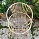 Rattan armchair for vintage children