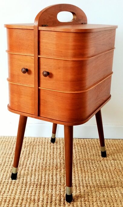 Scandinavian sewing basket