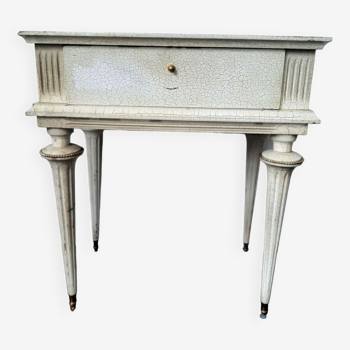 Table de chevet vintage Louis XVI