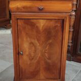 Ancien Chevet Meuble D Appoint Table De Nuit  Louis Philippe /