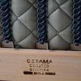 Fauteuil vintage danois Hans Wegner GE265 avec dossier fixe