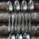 14 antique silver-plated cutlery sets
