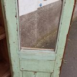 Green patinated glass cabinet