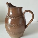 Stoneware pitcher