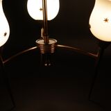 Glass chandelier 1960