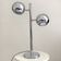 Lampe chromée vintage 1970's