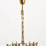 Hanging lamp in crystal by & Bakalowits Söhne 1950 s