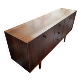 Mid-century modern sideboard with wood grain, 1960s