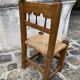 Chaise d’alpage début XX