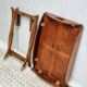 Vintage butler tray nautical side table mahogany