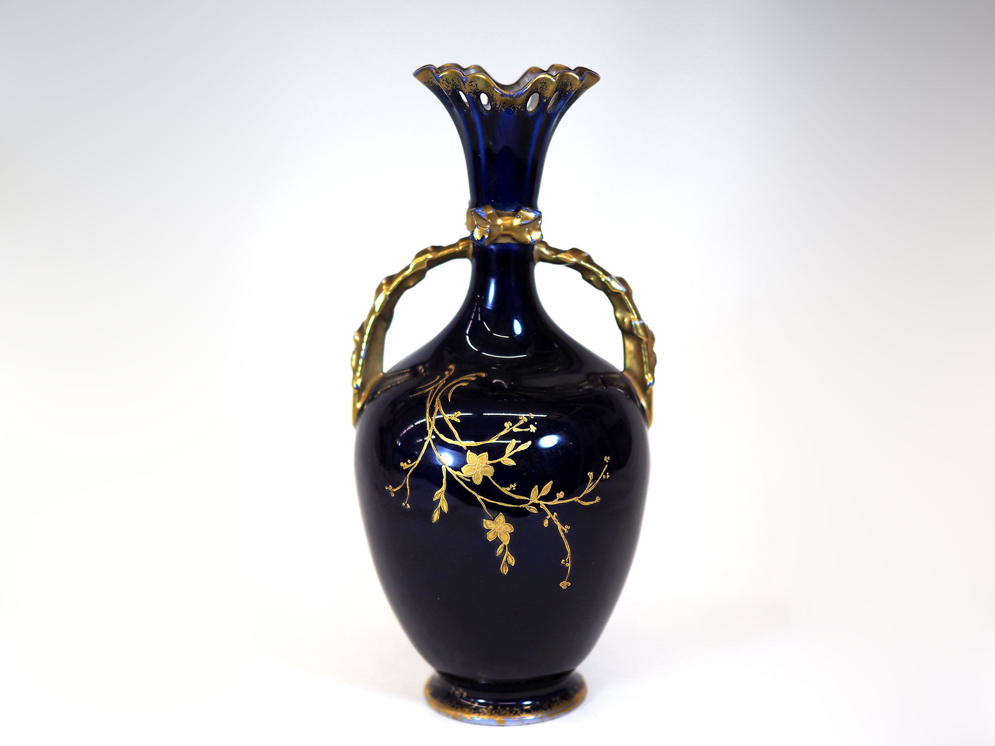 Limoges France Art Nouveau vase-19th Century