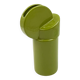 Space age green ceramic vase, Pietro Arosio, Parravicini Italy ca. 1960