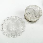 Art Deco bonbonniere, glass, HSG Ząbkowice, Poland, 1930s