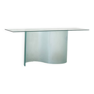 Table console Fiam Marea en verre