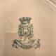 Antique opaque porcelain plates from gien "venice"
