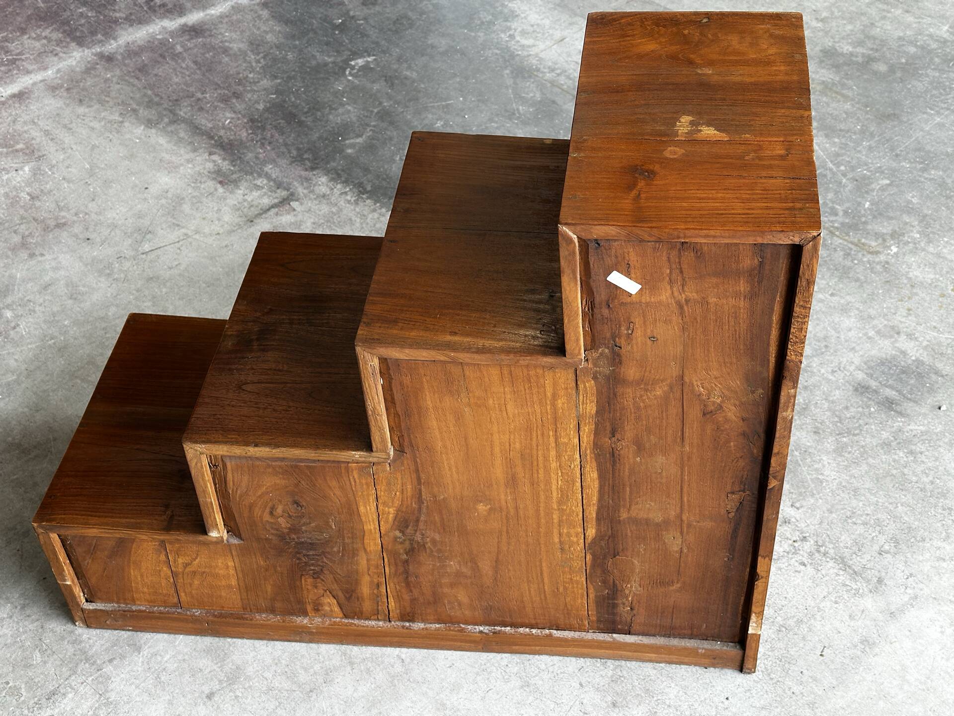 Mid-Century Japanese staircase furniture in solid wood
