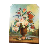 19th century painting "Flower Bouquet" by Boiserie