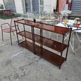 Large 20th century mahogany shelf