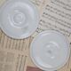 Set of 2 Moulin des Loups oyster plates – antique earthenware