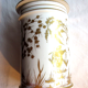 Pharmacy pot, Paris porcelain Asian decoration with fine gold: Napoleon III