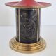 VINTAGE 1950 CIGARETTE DISPENSER PAGODA METAL & BRASS CIGARETTE HOLDER