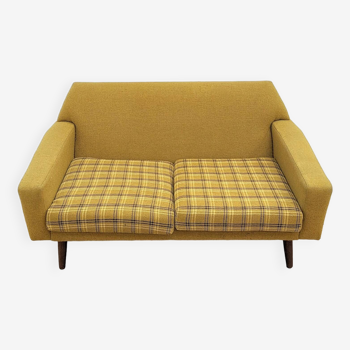 Yellow retro sofa from the 70s