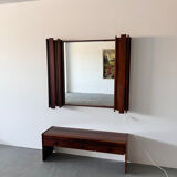 1970s Mirror with Cabinet, Norway