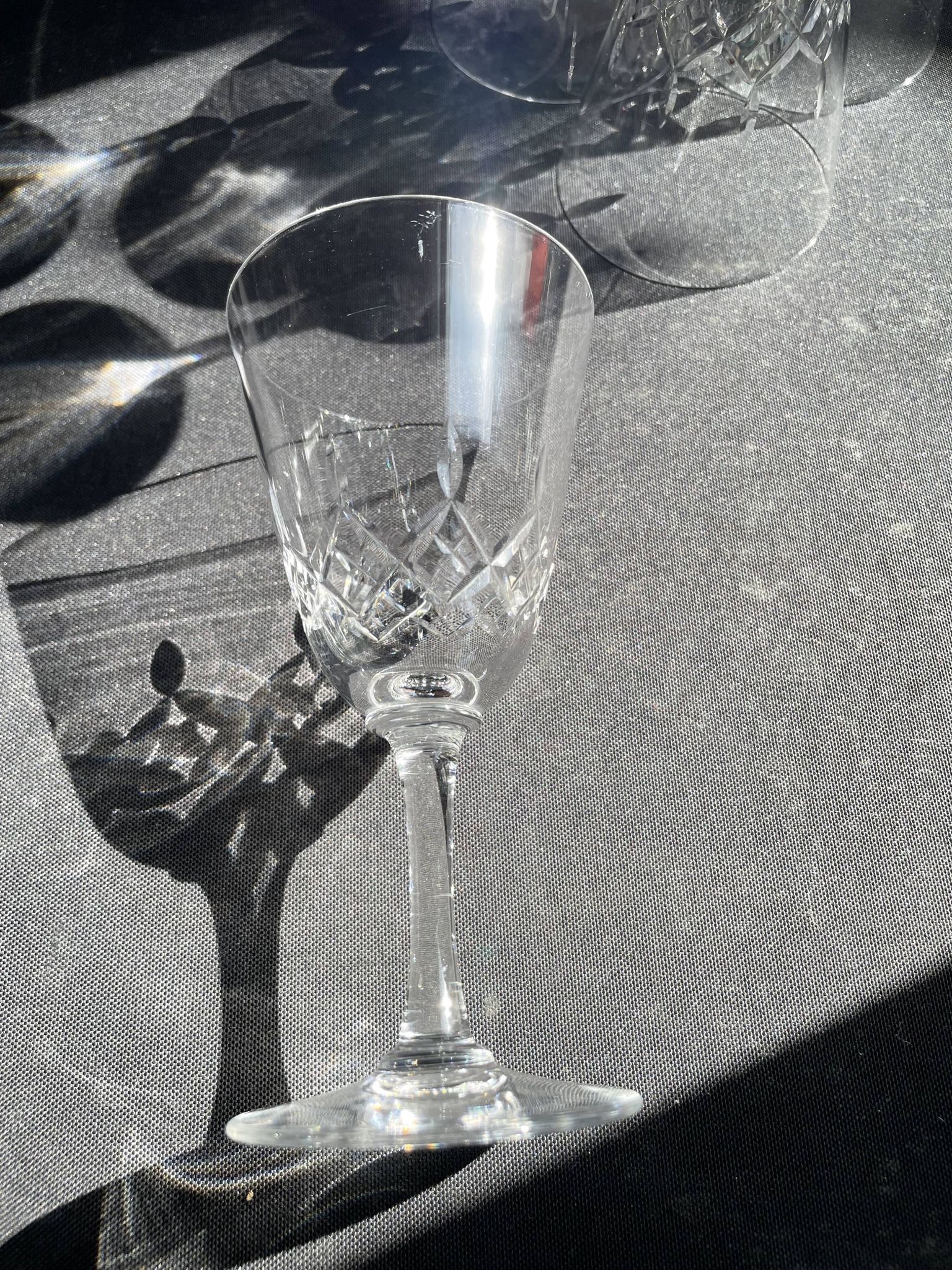 8 wine glasses – Cristallerie de Nancy (1920-1934)