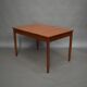 Table à manger extensible vintage en teck, années 1960