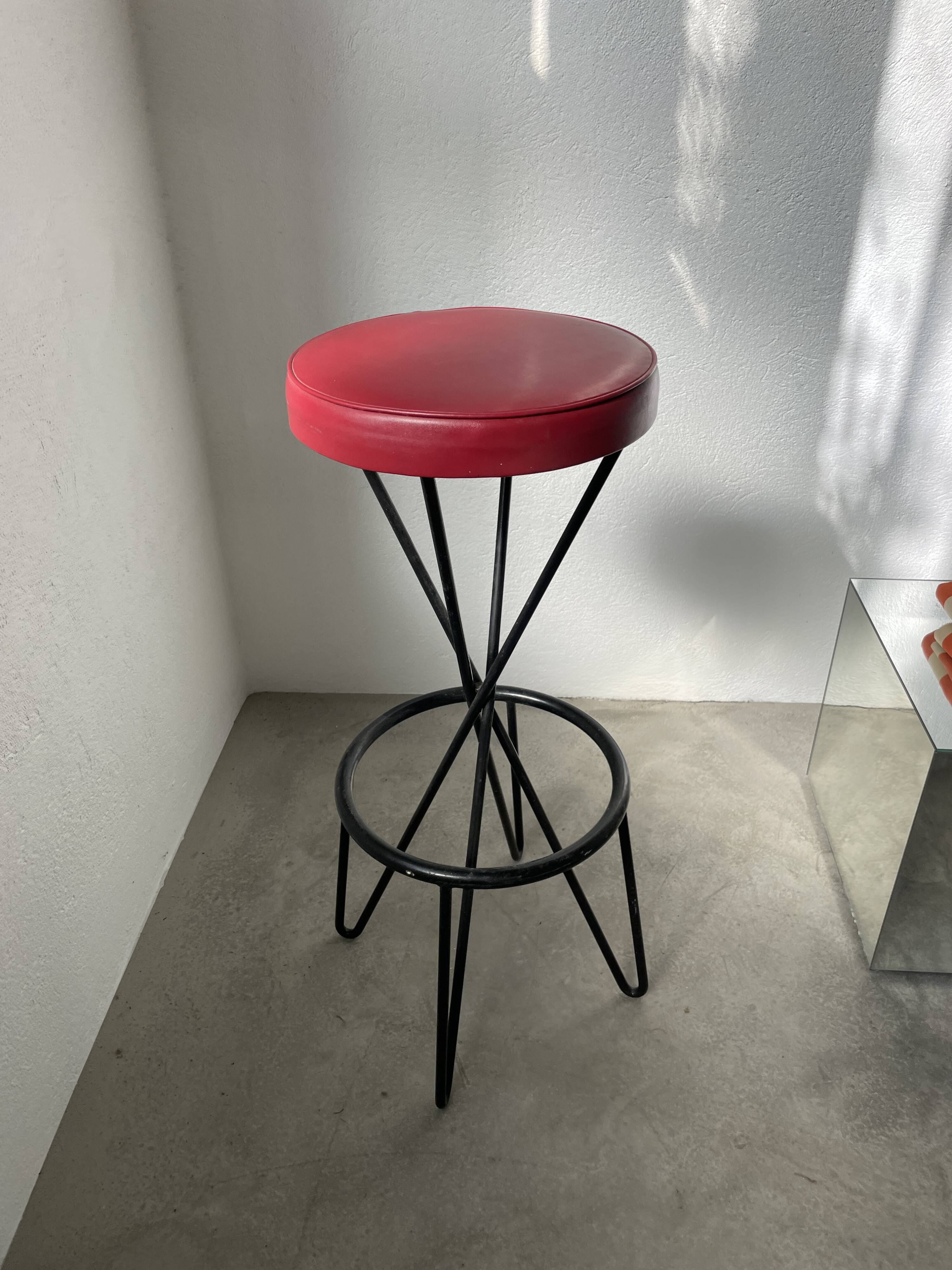 CM127 stool, Thonet 1950