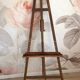 Solid wood painter's easel dating from the early 20th century