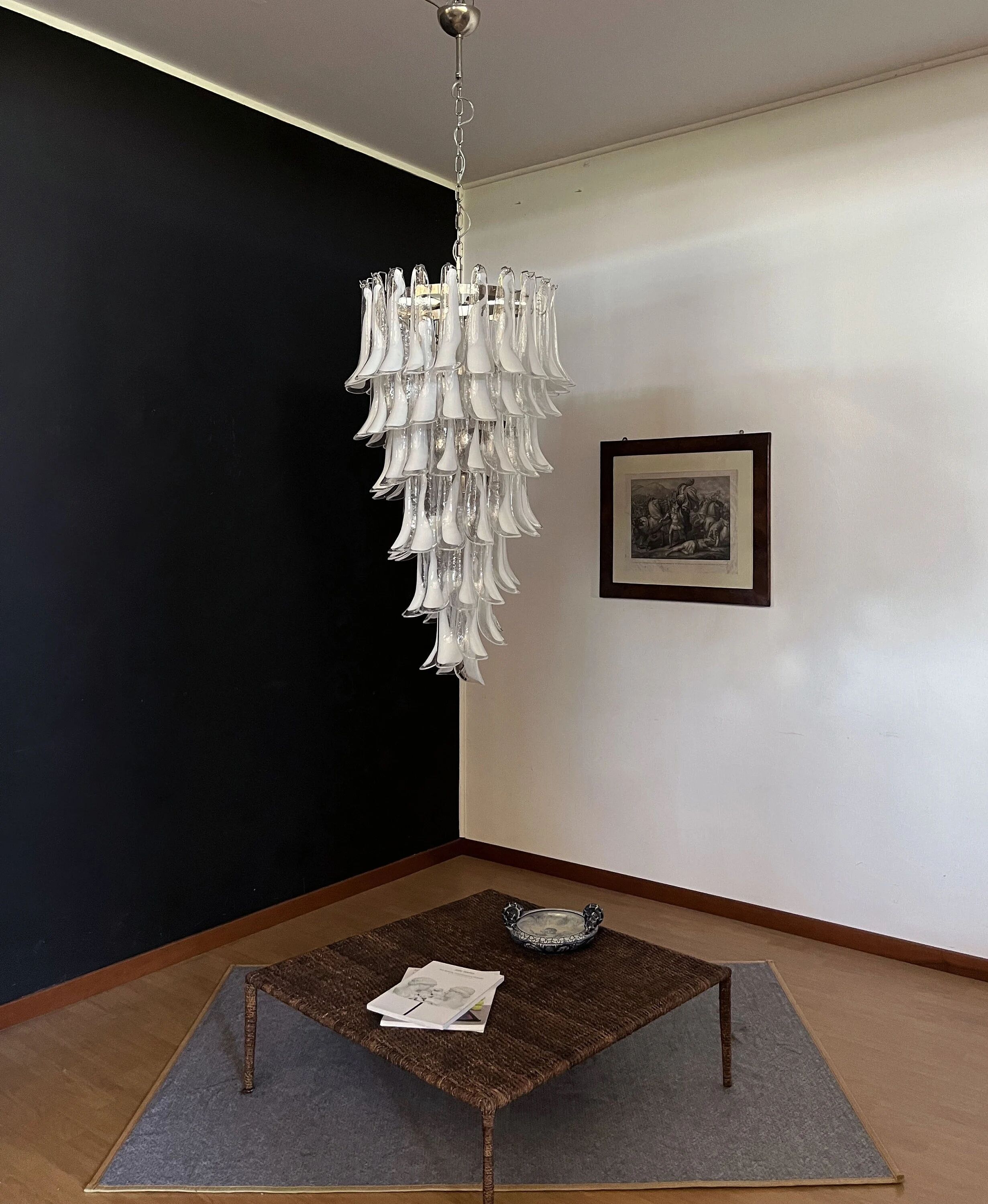 Vintage Italian Murano glass chandelier