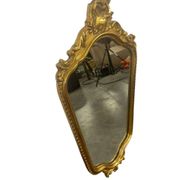 Miroir baroque doré vintage / miroir mural
