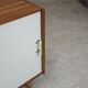 U-452 Green and White Sideboard by Jiri Jiroutek for Interier Praha 1960