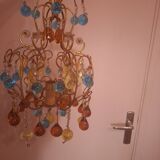 Vintage crystal chandelier